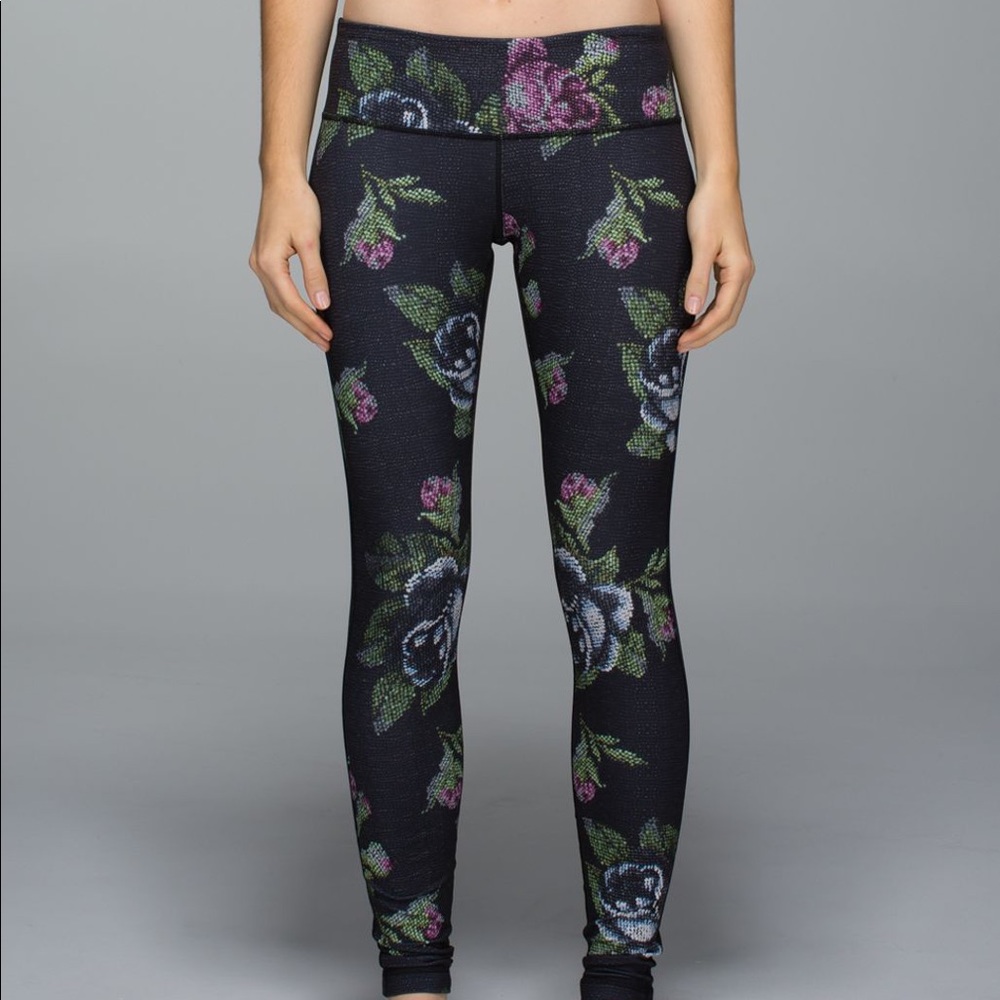 LULULEMON Wunder Under Legging - Garden Party floral